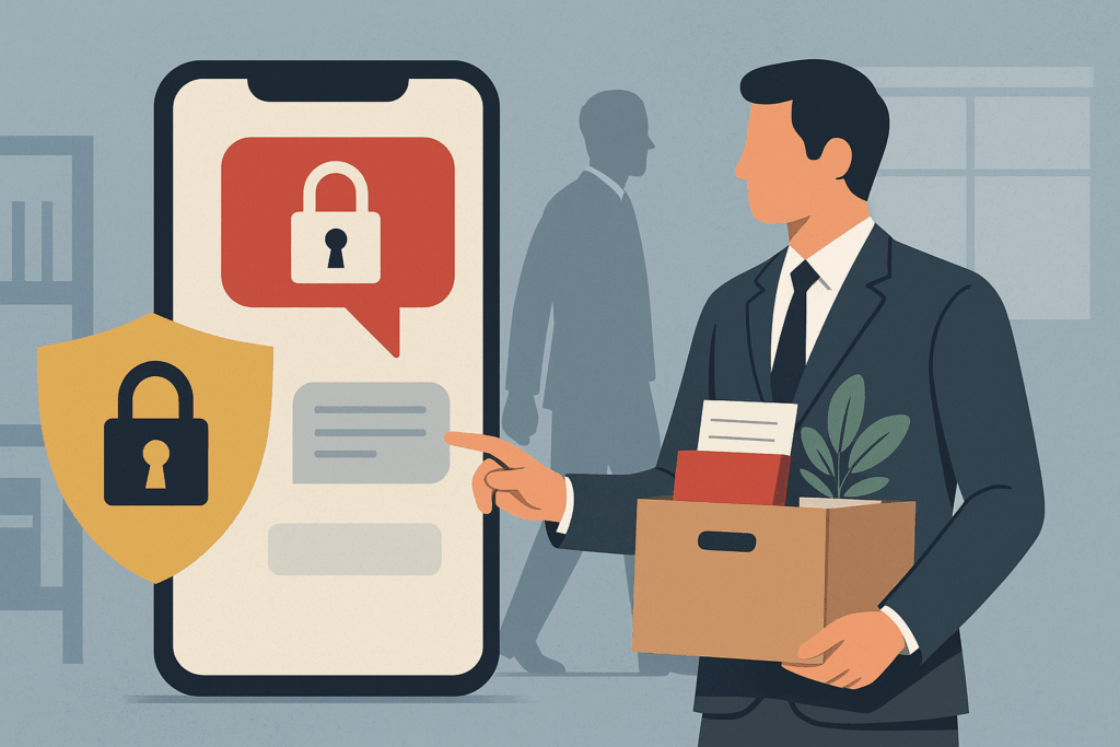 退職者のスマホからの情報漏洩を防ぐために——企業がいま取るべき現実的な対策とは