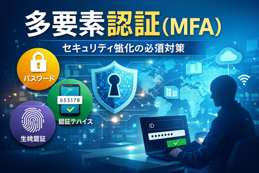 【3分かんたん解説】多要素認証（MFA）とは何か？