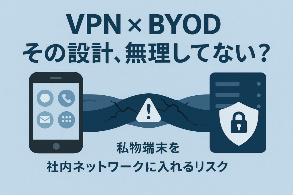 VPNとBYODの相性が最悪になりがちな理由