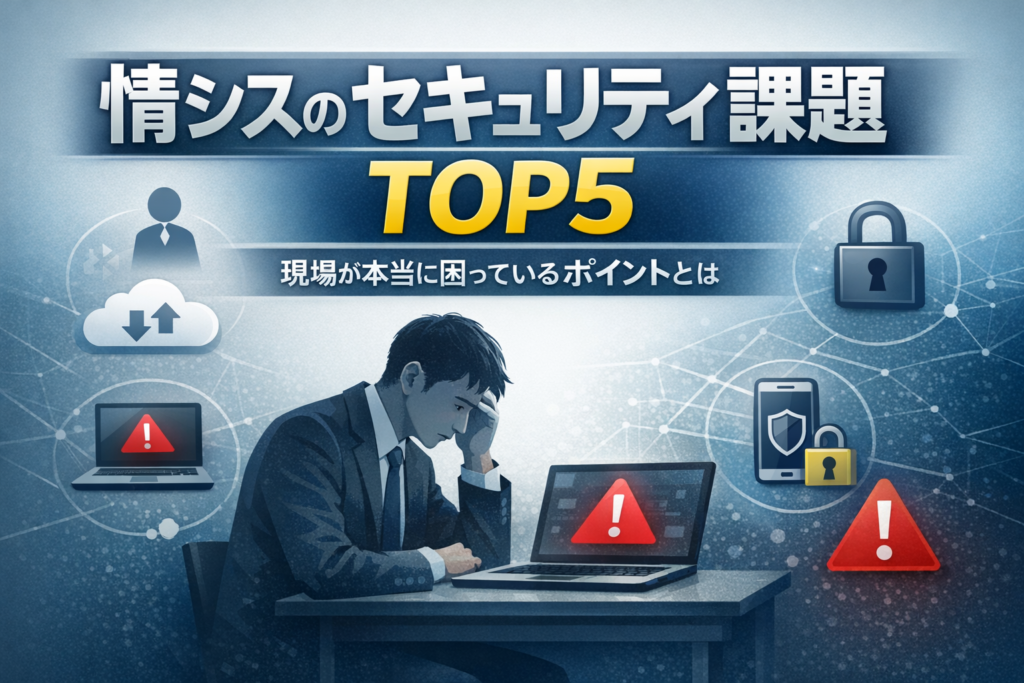 情報システム部が本当に困っているセキュリティ課題TOP5