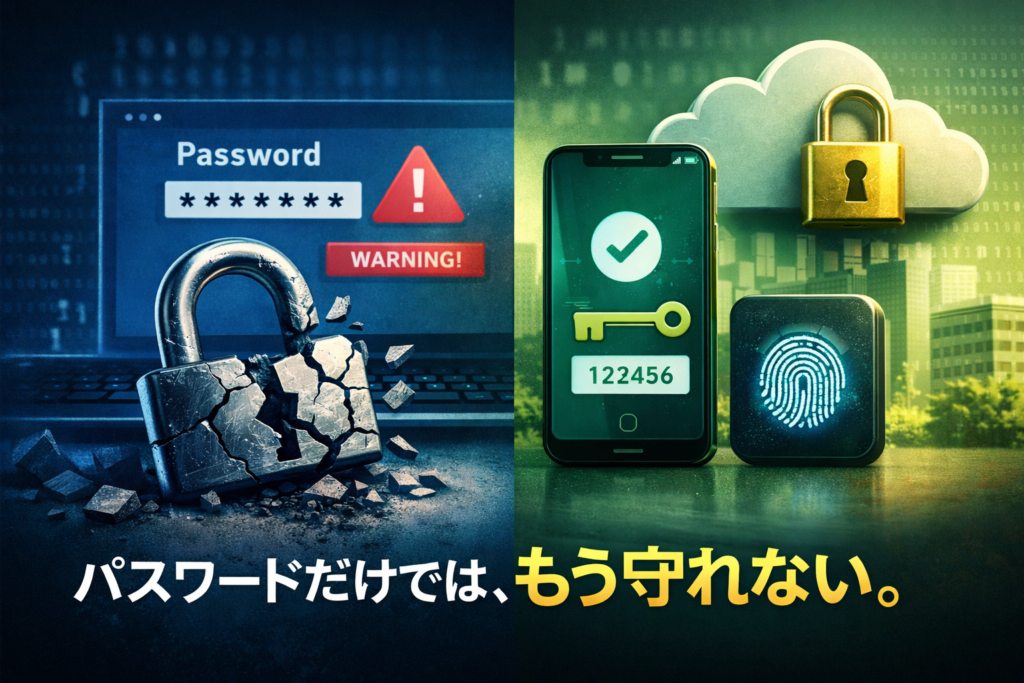なぜ今「多要素認証（MFA）」が必須なのか？パスワードだけでは守れない企業セキュリティの現実