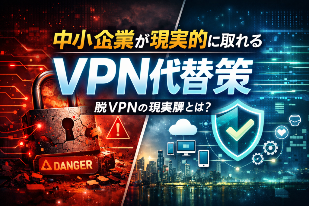 中小企業が現実的に取れるVPN代替策