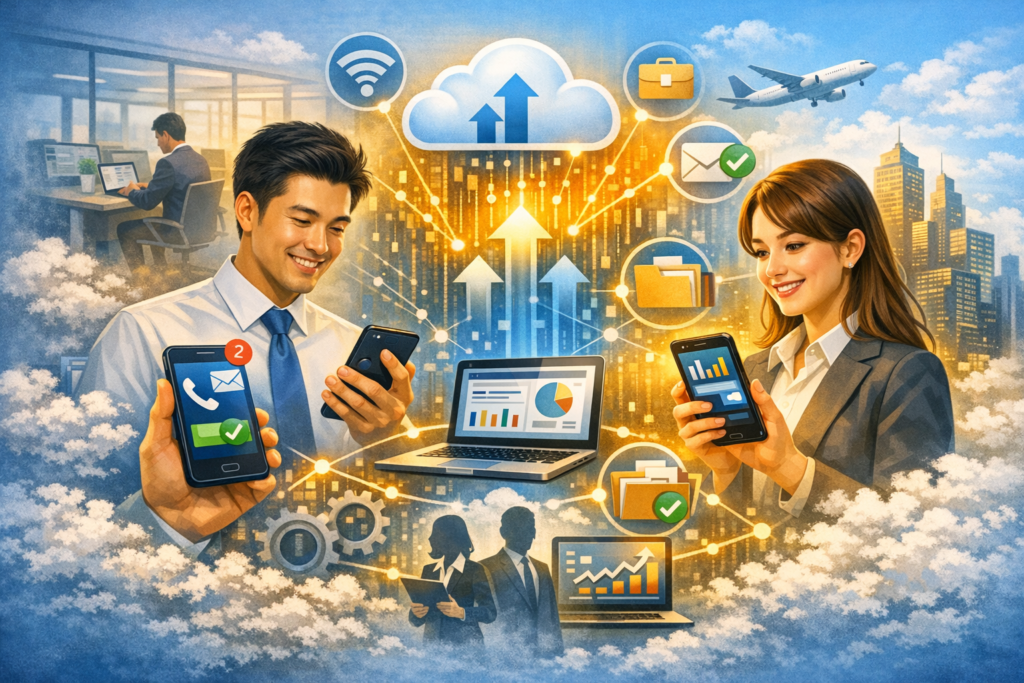 社員スマホ活用(BYOD)で業務効率化