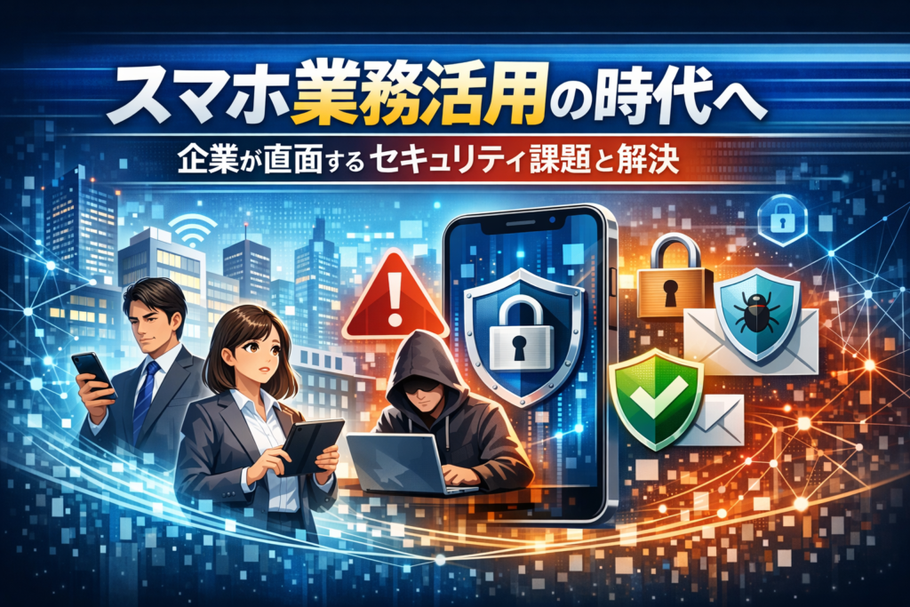 スマホ業務活用の時代へ 企業が直面するセキュリティ課題と解決策